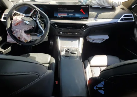 2025 BMW 430I z USA, uszkodzony, nr VIN WBA43DA08SCT73459